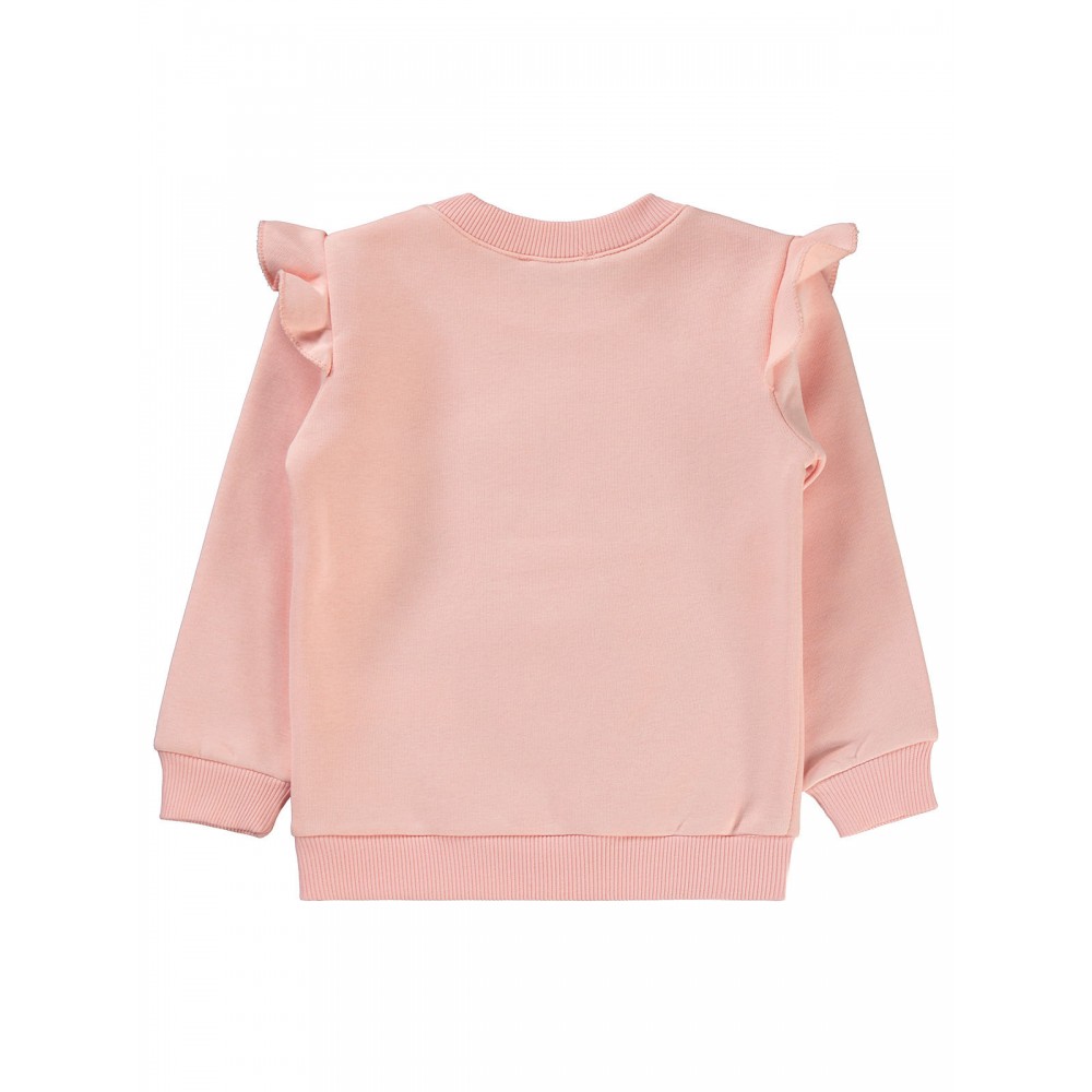 Civil Girls - Pink-Marl - Girl-Sweatshirt-2-3-4-5 Year (1-1-1-1) 4