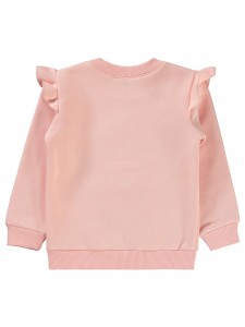 Civil Girls - Pink-Marl - Girl-Sweatshirt-2-3-4-5 Year (1-1-1-1) 4