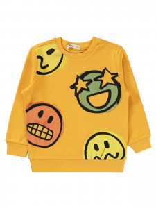 Civil Boys - Mustard - Boy-Sweatshirt-2-3-4-5 Year (1-1-1-1) 4