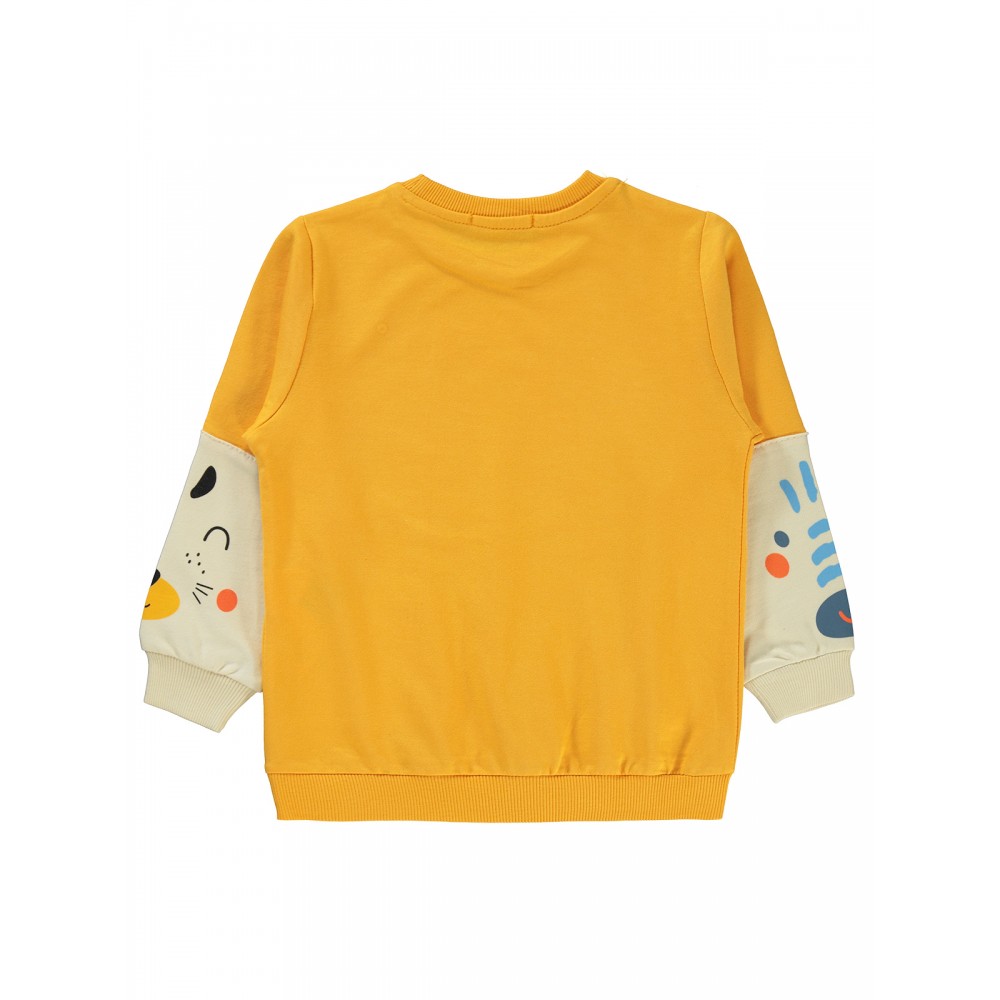 Civil Boys - Mustard - Boy-Sweatshirt-2-3-4-5 Year (1-1-1-1) 4