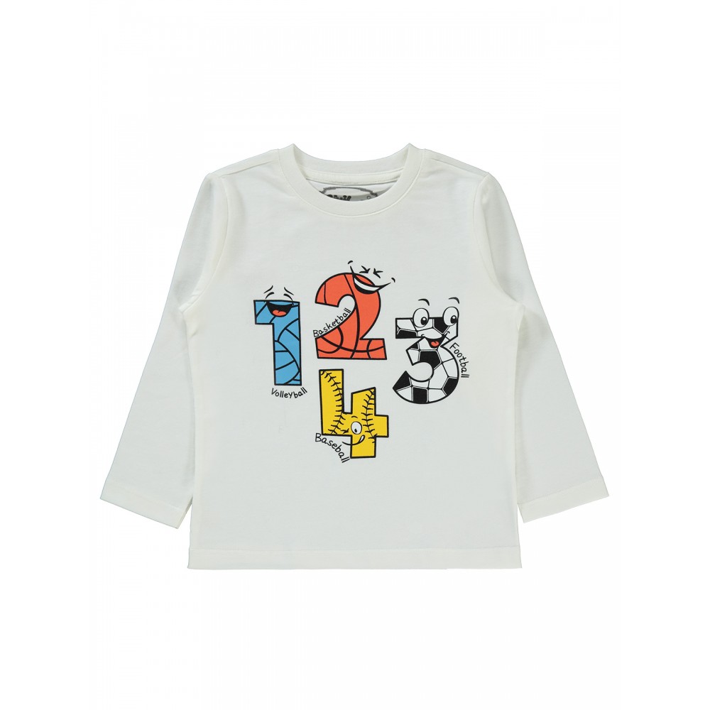 Civil Boys - Ecru - Boy-Sweatshirt-2-3-4-5 Year (1-1-1-1) 4