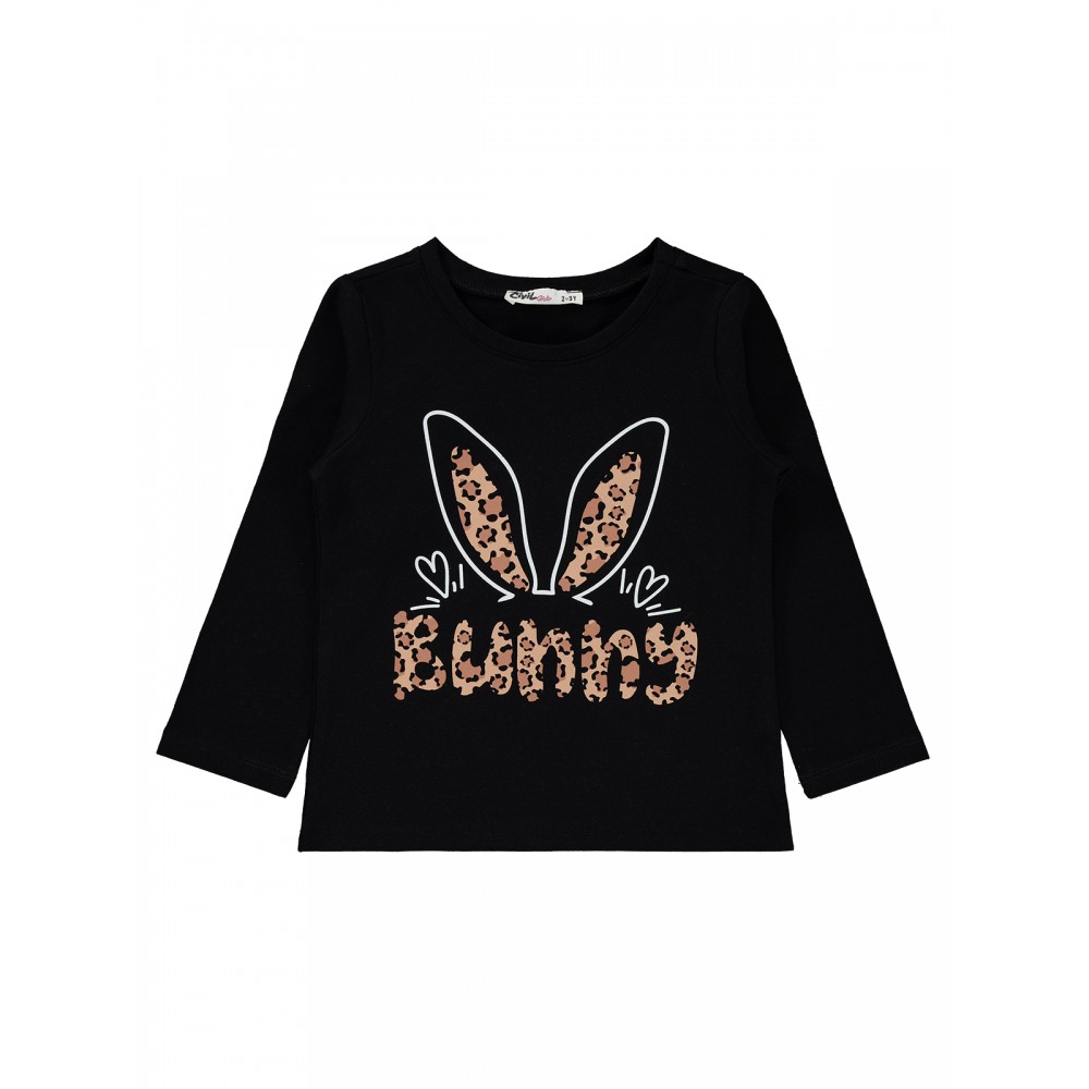 Civil Girls - Black - Girl-Sweatshirt-2-3-4-5 Year (1-1-1-1) 4