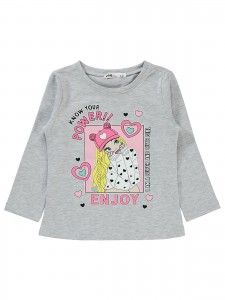 Civil Girls - Snow Marl - Girl-Sweatshirt-2-3-4-5 Year (1-1-1-1) 4