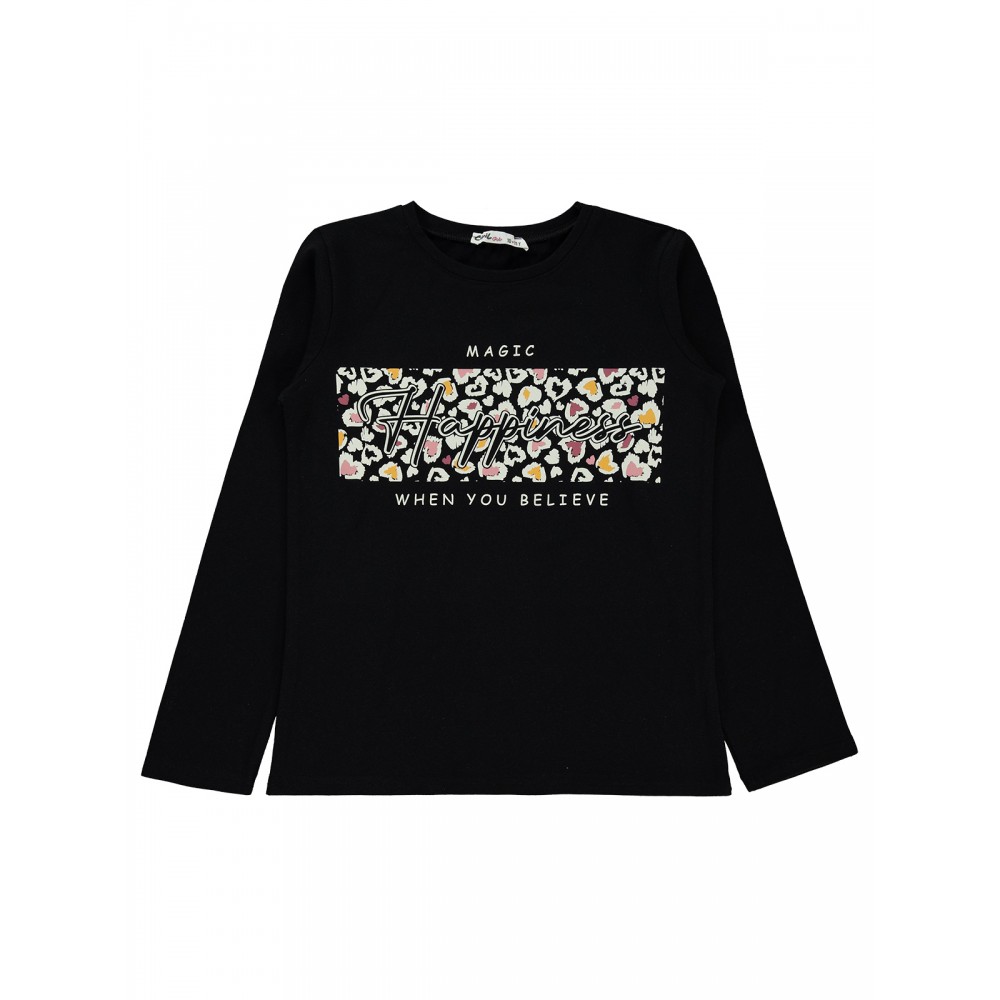 Civil Girls - Black - Girl-Sweatshirt-10-11-12-13 Year  (1-1-1-1) 4