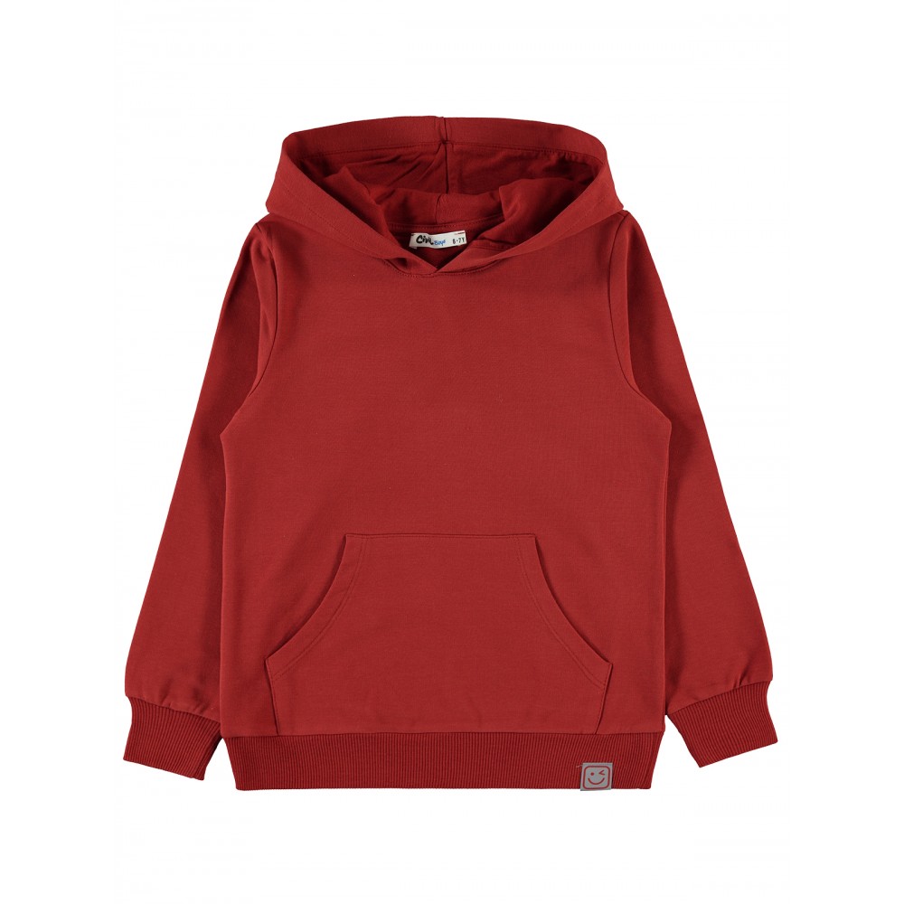 Civil Boys - Dark Brick Red - Boy-Sweatshirt-6-7-8-9 Year (1-1-1-1) 4