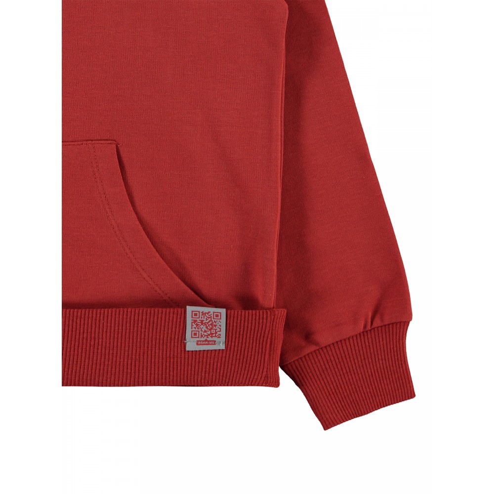 Civil Boys - Dark Brick Red - Boy-Sweatshirt-6-7-8-9 Year (1-1-1-1) 4