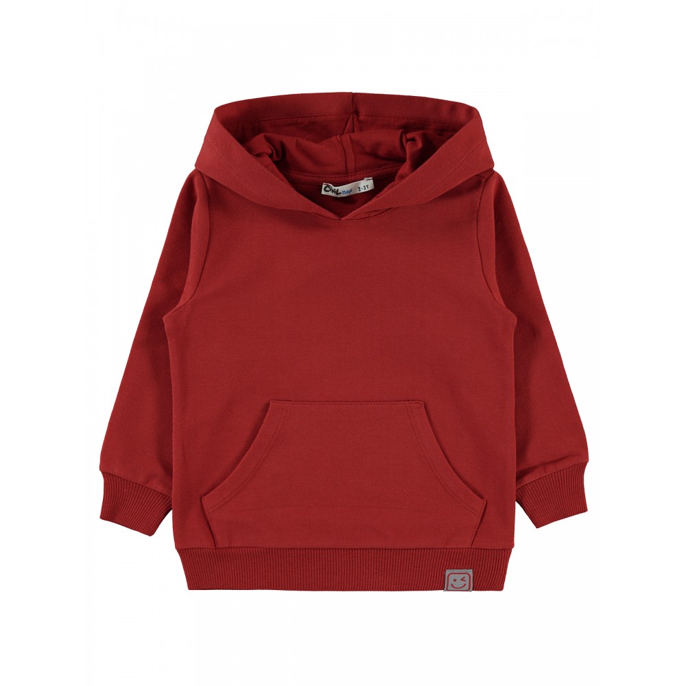 Civil Boys - Dark Brick Red - Boy-Sweatshirt-2-3-4-5 Year (1-1-1-1) 4