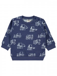 Civil Baby - Indigo - Baby-Sweatshirt-68-74-80-86 Size (1-1-2-2) 6