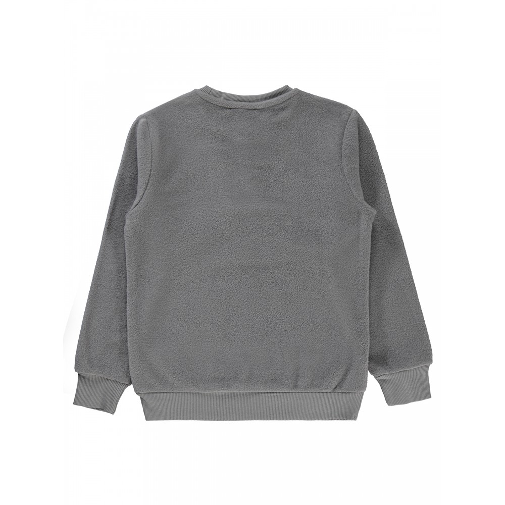 Civil Boys - Grey - Boy-Sweatshirt-6-7-8-9 Year (1-1-1-1) 4