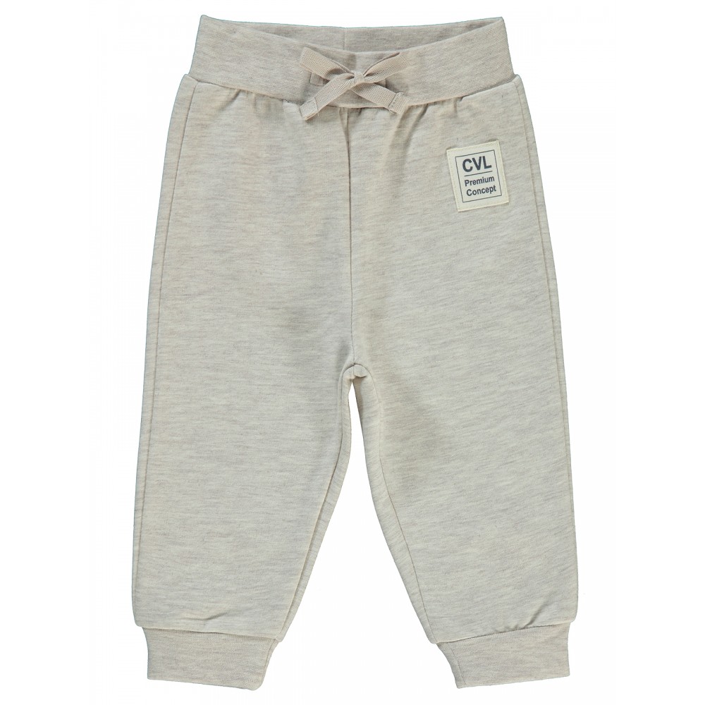 Civil Baby - Beige Marl - Baby-Track Pants-68-74-80-86 Size (1-1-2-2) 6