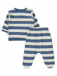 Civil Baby - Soft Blue - Baby-Snapsuit Sets-50 Month (Of 2 ) 2