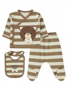 Civil Baby - Light Brown - Baby-Snapsuit Sets-50 Month (Of 2 ) 2