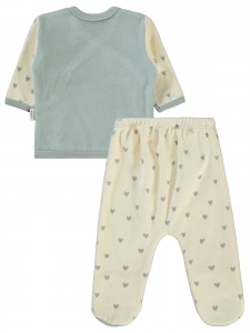 Civil Baby - Green Almond - Baby-Bodysuit Sets-50 Month (Of 2 ) 2