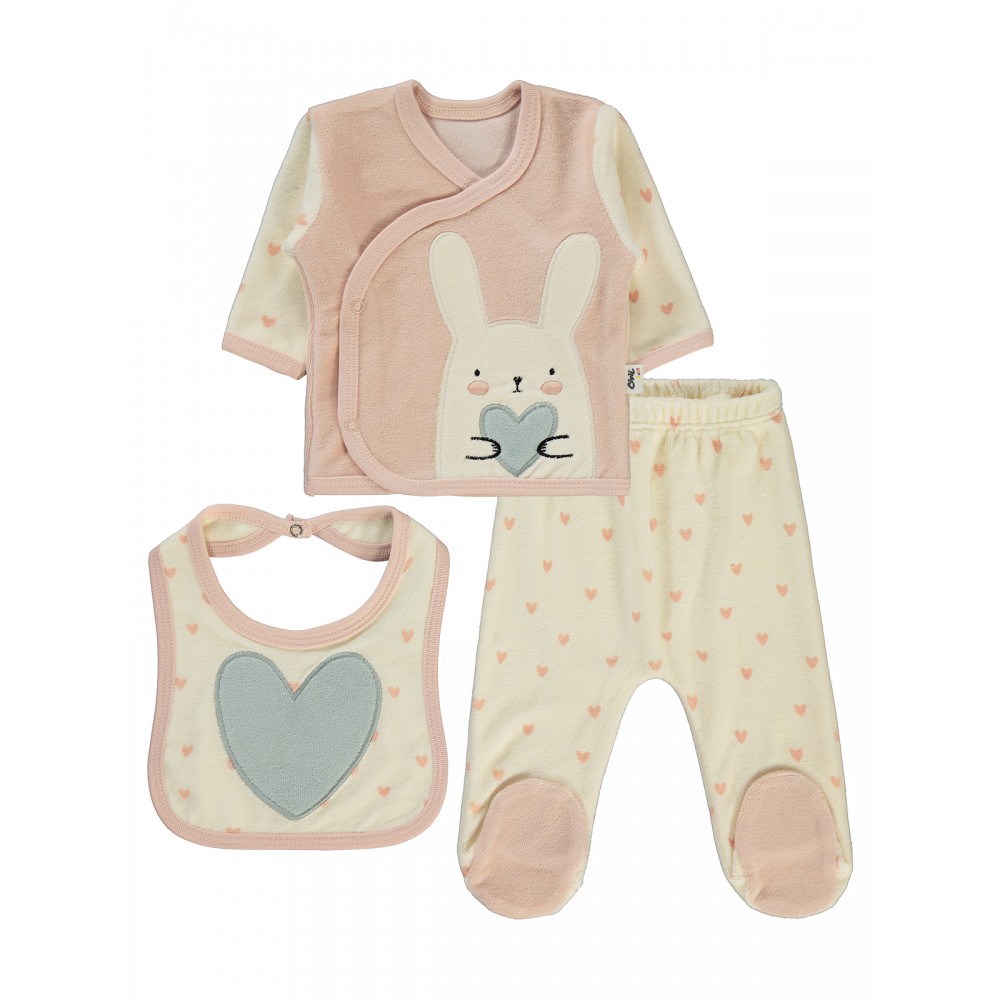 Civil Baby - Powder Pink (Do not use) - Baby-Bodysuit Sets-50 Month (Of 2 ) 2