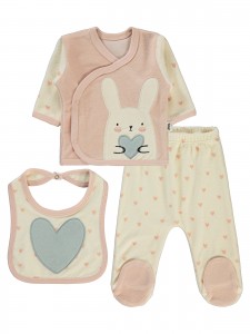 Civil Baby - Powder Pink (Do not use) - Baby-Bodysuit Sets-50 Month (Of 2 ) 2