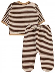 Civil Baby - Dark Milk Coffee - Baby-Bodysuit Sets-50 Month (Of 2 ) 2