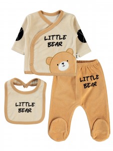 Civil Baby - Camel - Baby-Bodysuit Sets-50 Month (Of 2 ) 2