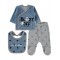 Civil Baby - Gray Melange - Baby-Bodysuit Sets-50 Month (Of 2 ) 2