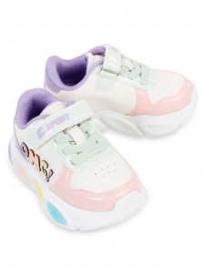 Civil Boys - Cream-Powder Pink-Lilac - Boys-Sneaker-22-23-24-25 Number (2-2-3-3) 10