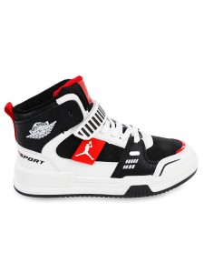 Civil Sport - Black-Red - Boys-Sneaker-31-32-33-34-35-36 Number (2-2-2-2-1-1) 10