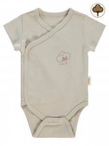 Civil Baby - Light Beige - Baby-Snapsuit-50 Month (1) 1