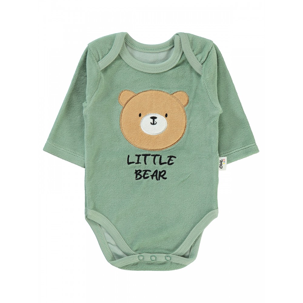 Civil Baby - Khaki - Baby-Snapsuit-56-62-68-74-80-86 (1-1-1-1-1-1) 6