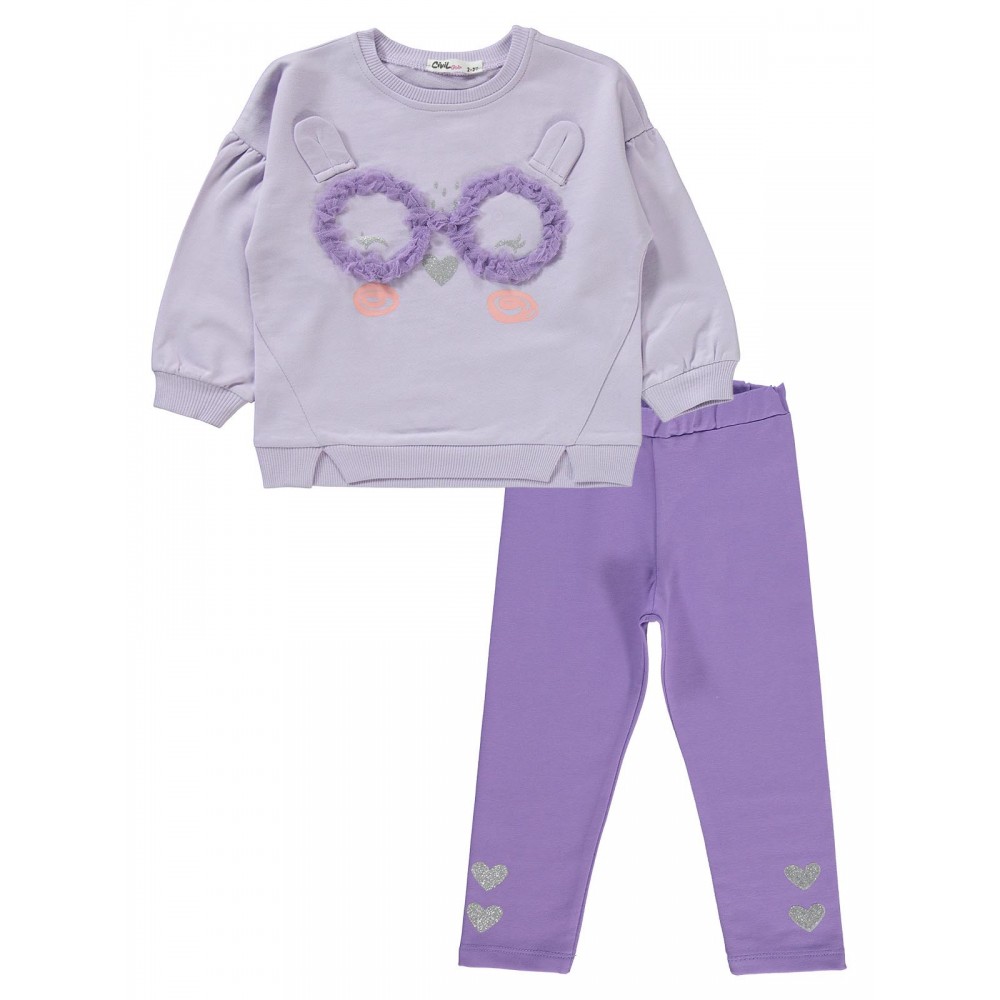 Civil Girls - Metal Lavendar Lilac - Girls-Set-2-3-4-5 Year (1-1-1-1) 4