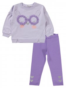 Civil Girls - Metal Lavendar Lilac - Girls-Set-2-3-4-5 Year (1-1-1-1) 4