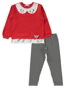 Civil Girls - Red - Girls-Set-2-3-4-5 Year (1-1-1-1) 4