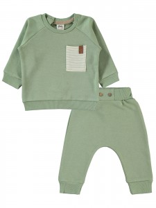 Civil Baby - Light Green Almond - Baby-Set-68-74-80-86 Size (1-1-2-2) 6