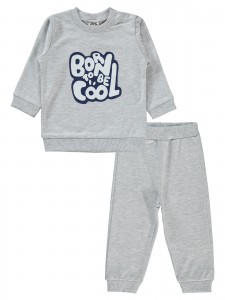 Civil Baby - Gray Melange - Baby-Set-68-74-80-86 Month (1-1-1-1) 4