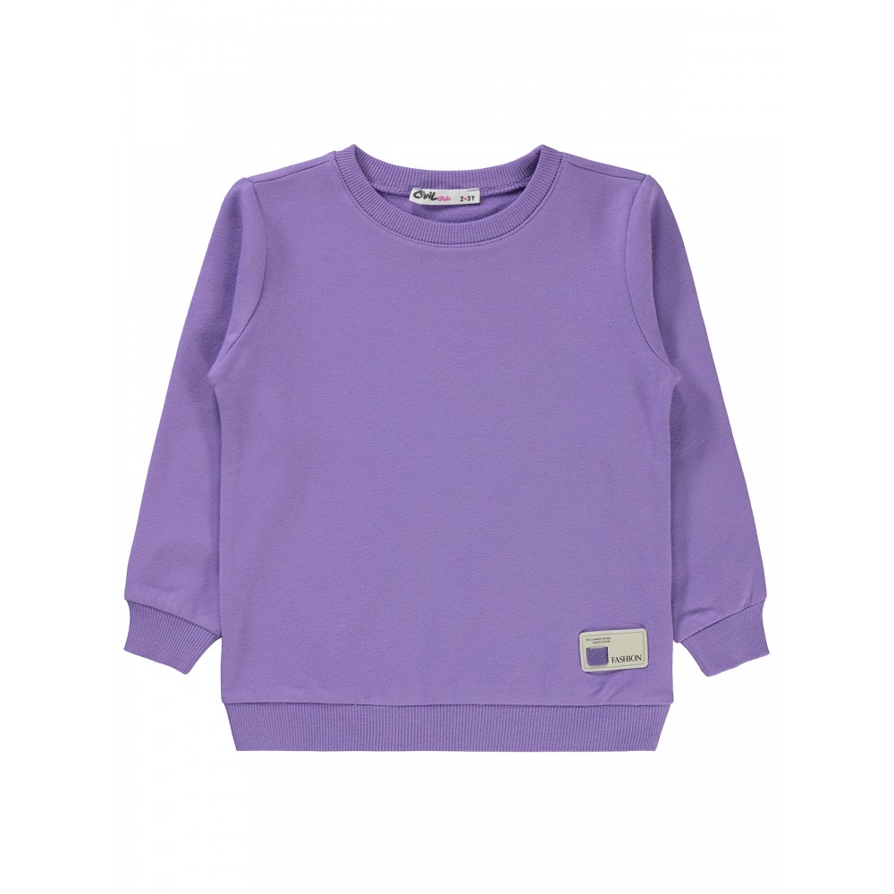 Civil Girls - Metal Lavendar Lilac - Girls-Sweatshirt-2-3-4-5 Year (1-1-1-1) 4