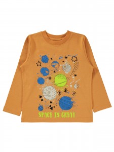 Civil Boys - Dark Orange - Boys-Sweatshirt-2-3-4-5 Year (1-1-1-1) 4