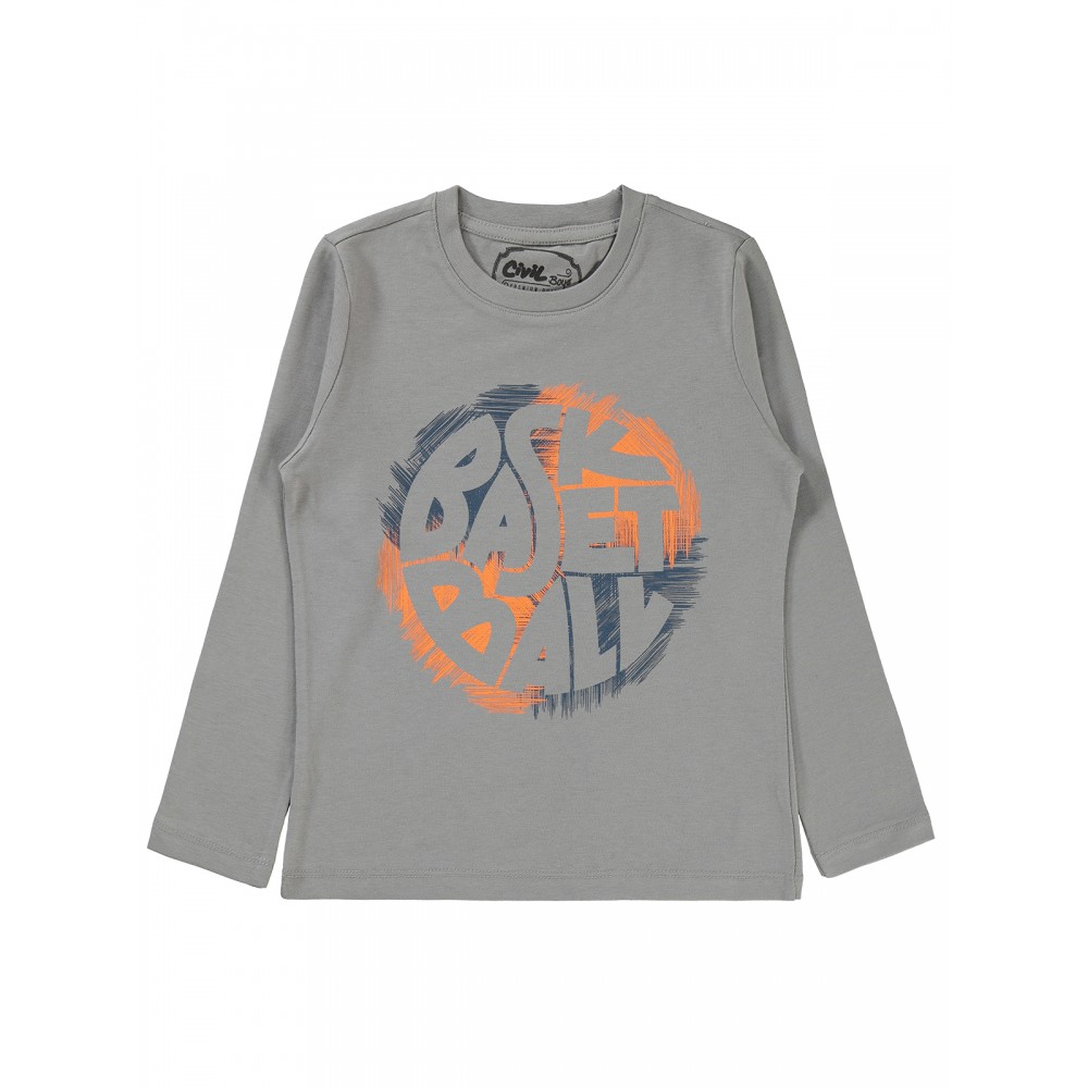 Civil Boys - Gray - Boys-Sweatshirt-6-7-8-9 Year (1-1-1-1) 4