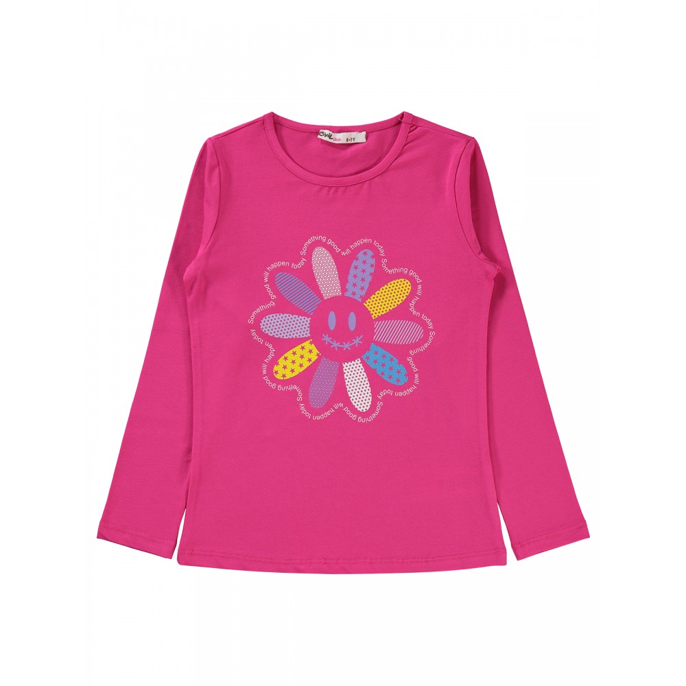 Civil Girls - Bright Pink - Girls-Sweatshirt-6-7-8-9 Year (1-1-1-1) 4