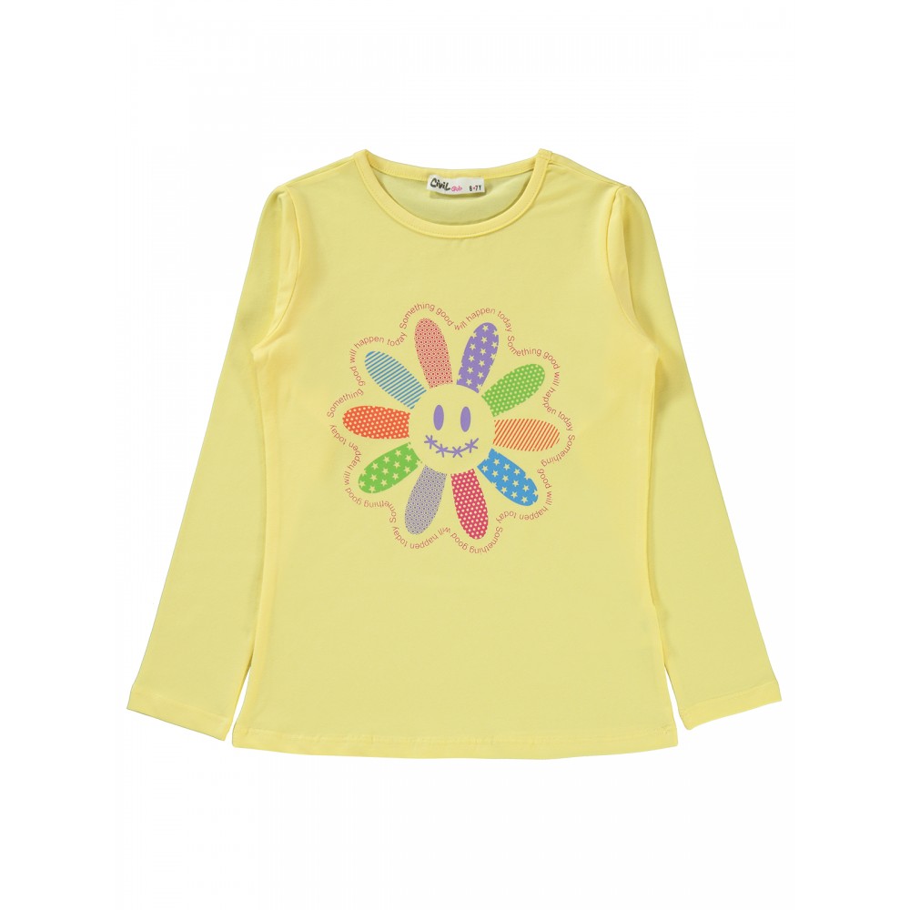 Civil Girls - Light Yellow - Girls-Sweatshirt-6-7-8-9 Year (1-1-1-1) 4