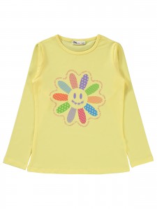 Civil Girls - Light Yellow - Girls-Sweatshirt-6-7-8-9 Year (1-1-1-1) 4