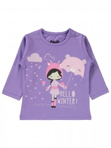 Civil Baby - Metal Lavendar Lilac - Baby-Sweatshirt-68-74-80-86 Size (1-1-2-2) 6