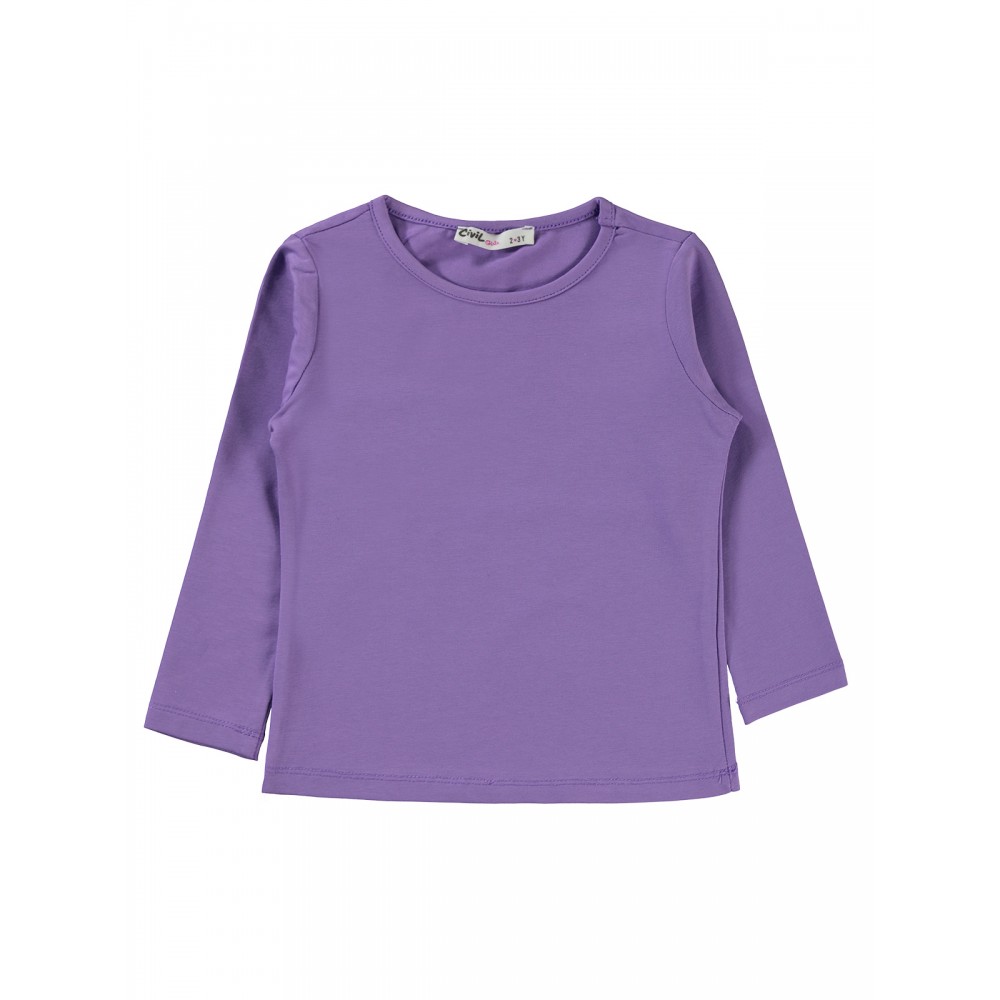 Civil Girls - Metal Lavendar Lilac - Girls-Sweatshirt-2-3-4-5 Year (1-1-1-1) 4