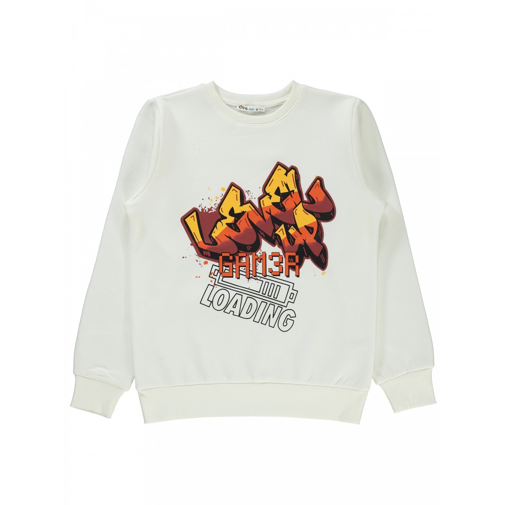 Civil Boys - Orange - Boys-Sweatshirt-10-11-12-13 Year  (1-1-1-1) 4