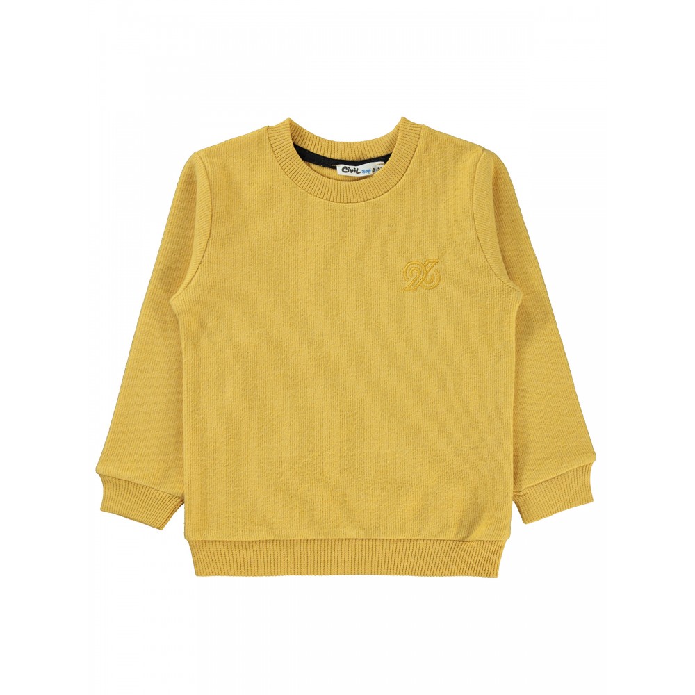 Civil Boys - Mustard - Boys-Sweatshirt-2-3-4-5 Year (1-1-1-1) 4