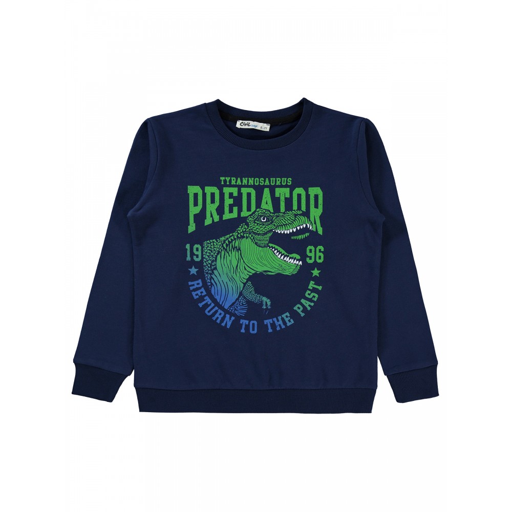 Civil Boys - Navy - Boys-Sweatshirt-6-7-8-9 Year (1-1-1-1) 4