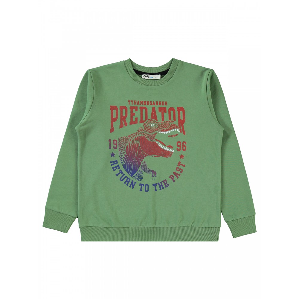 Civil Boys - Green - Boys-Sweatshirt-6-7-8-9 Year (1-1-1-1) 4