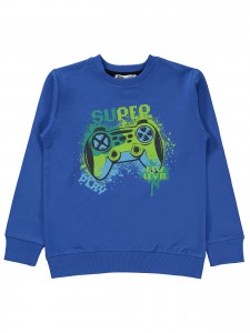 Civil Boys - Saxe Blue - Boys-Sweatshirt-6-7-8-9 Year (1-1-1-1) 4