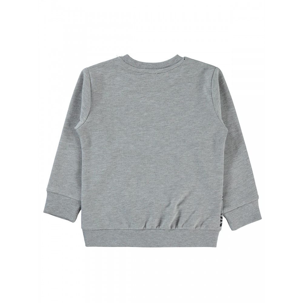 Civil Boys - Gray Melange - Boys-Sweatshirt-2-3-4-5 Year (1-1-1-1) 4