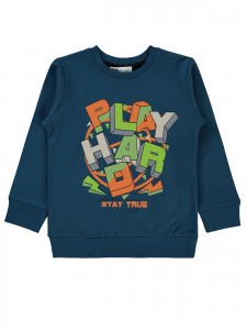 Civil Boys - Dark Petrol - Boys-Sweatshirt-2-3-4-5 Year (1-1-1-1) 4