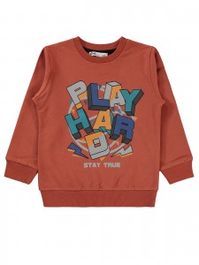 Civil Boys - Dark Copper - Boys-Sweatshirt-2-3-4-5 Year (1-1-1-1) 4