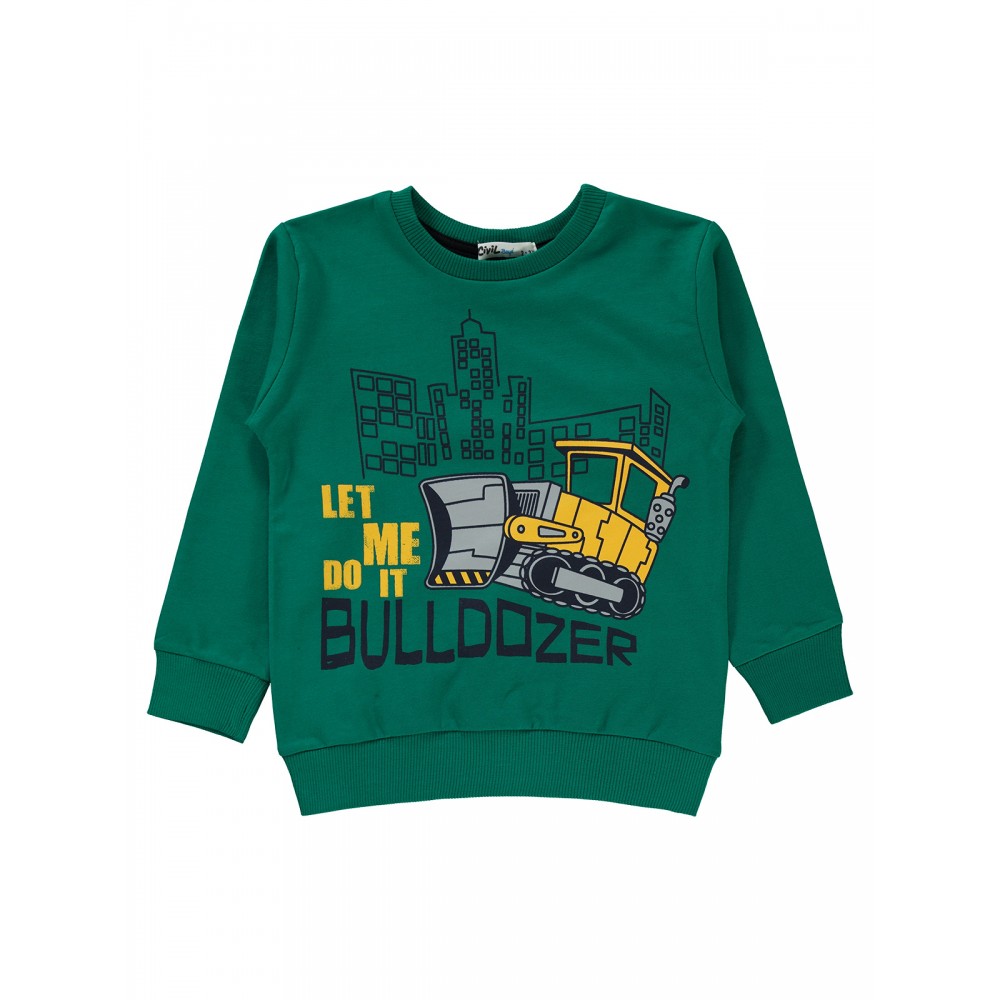 Civil Boys - Pine Green - Boys-Sweatshirt-2-3-4-5 Year (1-1-1-1) 4