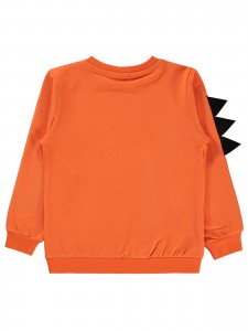 Civil Boys - Orange - Boys-Sweatshirt-2-3-4-5 Year (1-1-1-1) 4