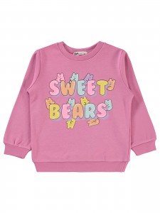 Civil Girls - Peony Pink - Girls-Sweatshirt-2-3-4-5 Year (1-1-1-1) 4